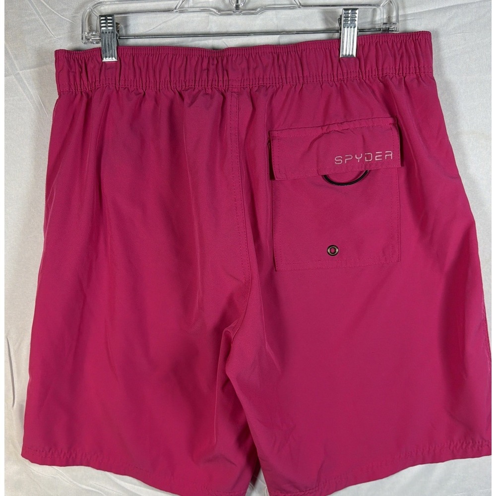 Spyder XL Swim Mens Pink‎ Board Shorts UV Protection Swim Trunks - Picture 7 of 11